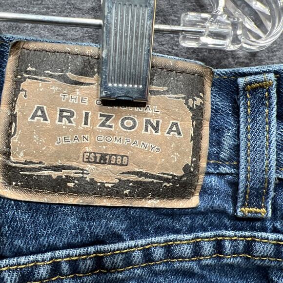 Arizona Original Relaxed Slightly Tapered Jeans Denim Mens Size 38x30 NWT - Picture 7 of 12